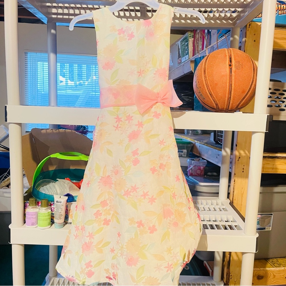 Perfect Pastel Floral Slip Dress size 10/12